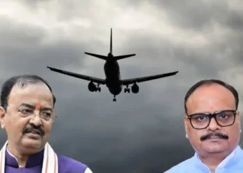 दिल्ली-लखनऊ इंडिगो फ्लाइट की इमरजेंसी लैंडिंग, UP के दोनों डिप्टी CM थे सवार
