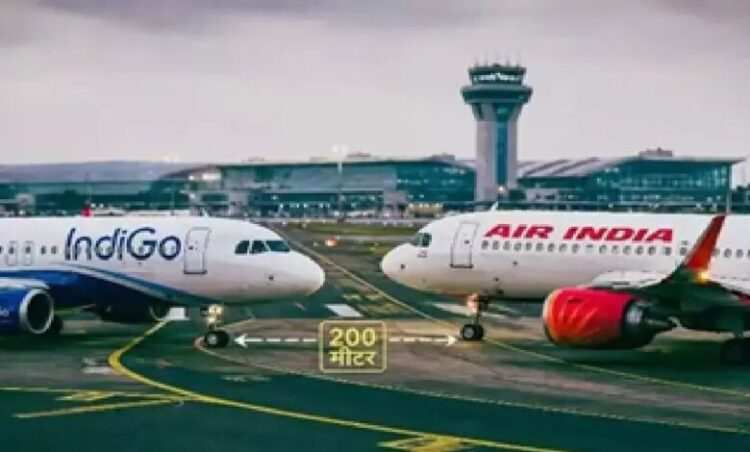 बड़ा हादसा टला; एयरपोर्ट पर आमने-सामने आ गए Air India और IndiGo के विमान