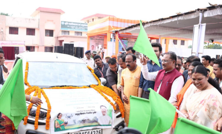 ड्रोन दीदी अभियान से कृषि क्षेत्र में तकनीक और मातृशक्ति का होगा सशक्त संगम : मुख्यमंत्री विष्णुदेव साय