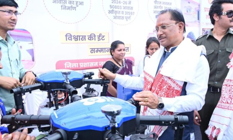 मुख्यमंत्री विष्णुदेव साय की पहल से जशपुर की महिलाएं बनेंगी ‘ड्रोन दीदी’