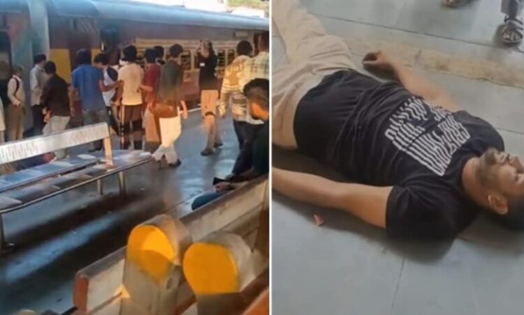रेलवे स्टेशन पर सीट के लिए हिंसक झड़प, एक्सप्रेस ट्रेन में यात्री की पीट-पीटकर हत्या