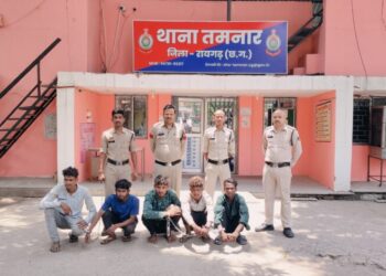 आमाघाट रोड पर ट्रक चालकों से लूटपाट करने वाले गिरोह का पर्दाफाश, 5 आरोपी गिरफ्तार