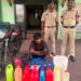 “ऑपरेशन आघात” के तहत अवैध शराब कारोबारियों पर रायगढ़ पुलिस की ताबड़तोड़ कार्रवाई जारी