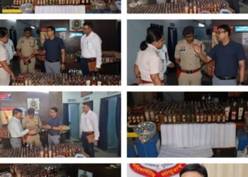 ऑपरेशन आघात” की एक और बड़ी कार्रवाई, रायगढ़ में नकली शराब के संगठित नेटवर्क का भंडाफोड़