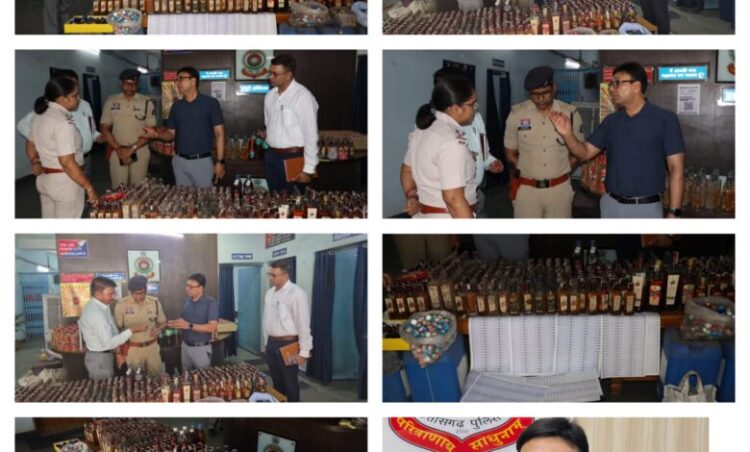 ऑपरेशन आघात” की एक और बड़ी कार्रवाई, रायगढ़ में नकली शराब के संगठित नेटवर्क का भंडाफोड़