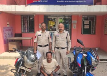 तमनार में 2 लाख रुपये की उठाईगिरी में रायगढ़ पुलिस को मिली बड़ी सफलता, पुलिस टीम ने शातिर आरोपी को जशपुर से किया गिरफ्तार