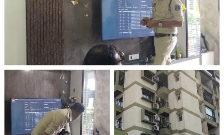ओम हाइट्स के सूने मकान में चोरी, पुलिस जांच में जुटी