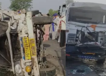 दर्दनाक सड़क हादशा: पिकअप और ट्रॉली की भीषण टक्कर में 9 लोगों की मौत, 15 से ज्यादा घायल