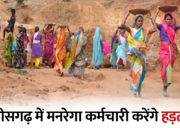 छत्तीसगढ़ में मनरेगा के 12 हजार कर्मचारी 2 जुलाई से करेंगे हड़ताल, रखी ये मांगें