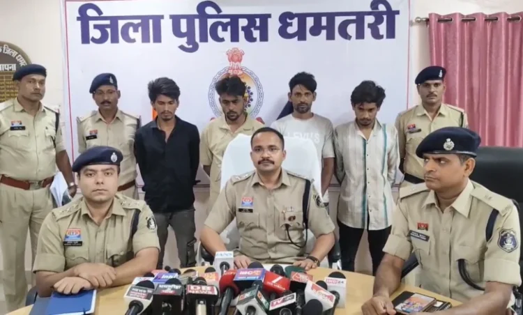 छत्तीसगढ़ पुलिस की बड़ी कार्रवाई, 2 करोड़ रुपए का 480 किलो गांजा जब्त, 5 तस्कर गिरफ्तार