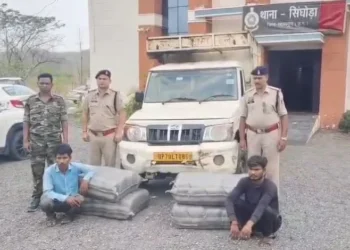 छत्तीसगढ़ में पिकअप में कटहल के आड़ में हो रही थी गांजा तस्करी, 62.85 लाख का माल जब्त, दो आरोपी गिरफ्तार