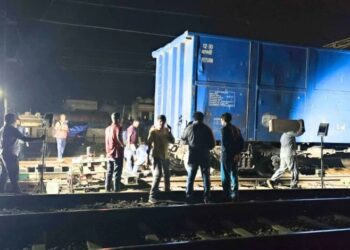 बिलासपुर में रेल हादसा, रेलवे स्टेशन के पास मालगाड़ी का डिब्बा पटरी से उतरा, यातायात प्रभावित