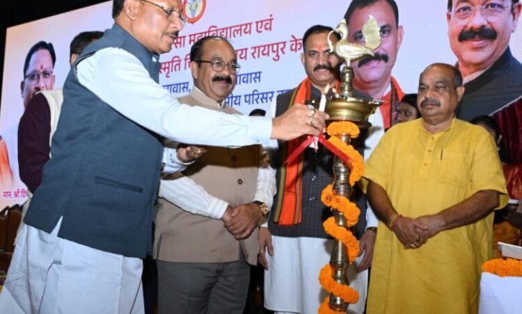स्वस्थ छत्तीसगढ़ करेगा विकसित छत्तीसगढ़ का निर्माण- मुख्यमंत्री साय