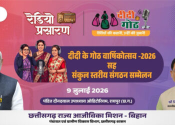 माननीय मुख्यमंत्री महोदय की गरिमामयी उपस्थिति में मनाया जाएगा “दीदी के गोठ” का वार्षिकोत्सव
