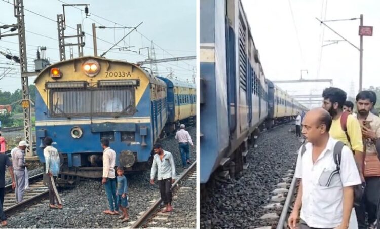 रेलवे स्टेशन पर बड़ा हादसा, पटरी से उतरी पैसेंजर ट्रेन, यात्रियों में मचा हड़कंप