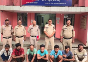 तमनार में आदतन झगड़ा-मारपीट करने वाले 7 उपद्रवी युवकों पर पुलिस ने की प्रतिबंधात्मक कार्रवाई, जारी हुआ जेल वारंट