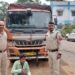 “ऑपरेशन प्रहार” में छाल पुलिस की कार्रवाई में 8.5 टन संदिग्ध लोहे का कबाड़ और 6 चक्का वाहन जब्त