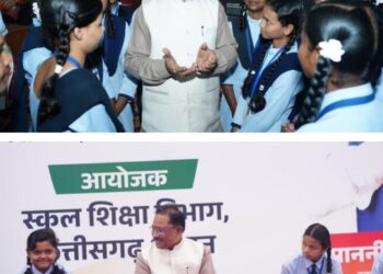 नई पीढ़ी का भविष्य संवारना ही हमारी सबसे बड़ी जिम्मेदारी : मुख्यमंत्री विष्णुदेव साय