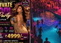 रायपुर में प्राइवेट पूल पार्टी का आयोजन; ₹4,999 की एंट्री, मॉडल्स के साथ इंटरेक्शन का ऑफर…