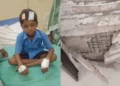 बेमेतरा में बड़ा हादसा, चलती क्लास में सरकारी स्कूल की छत का हिस्सा गिरा, 3 बच्चे गंभीर रूप से घायल
