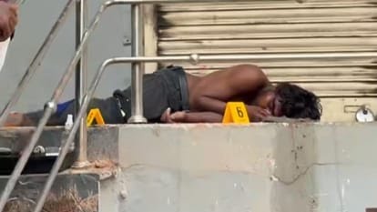 राजधानी में हत्या से मची सनसनी, थाने के पास खून से लथपथ मिली लाश, जांच में जुटी पुलिस