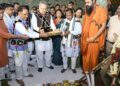 हरेली तिहार पर मुख्यमंत्री निवास में साकार हुई छत्तीसगढ़ की लोक संस्कृति, कृषि परंपरा और ग्रामीण जीवन की जीवंत झांकी