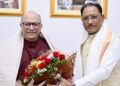मुख्यमंत्री विष्णुदेव साय से निर्माता-निर्देशक डॉ. चंद्रप्रकाश द्विवेदी ने की सौजन्य मुलाकात