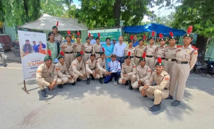 नशा मुक्ति का संदेश लेकर सड़कों पर उतरे एनसीसी कैडेट्स, शपथ के साथ नुक्कड़ नाटक से किया जागरूक