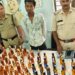 ऑपरेशन आघात : घरघोड़ा पुलिस की बड़ी कार्रवाई, 69 पाव अंग्रेजी शराब के साथ तस्कर गिरफ्तार