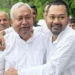 मंत्री निशांत कुमार के काफिले में हादसा, आपस में भिड़े दो वाहन, बाल-बाल बचे नेता