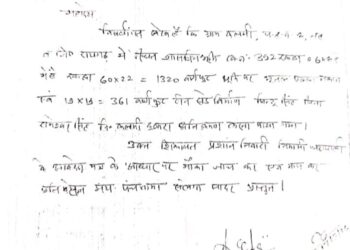 *कलमी में सरकारी जमीन पर कब्जे की शिकायत, जांच में 1,681 वर्गफुट निर्माण दर्ज; अब एसडीएम की कार्रवाई का इंतजार*